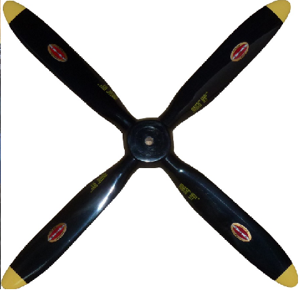 16x8 BIELA propeller (4-blades) Corsair Scale
