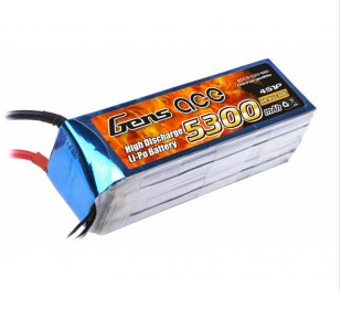 Battery LiPo GENS 5300 mAh 4S 14.8V 30C (Gens Ace)