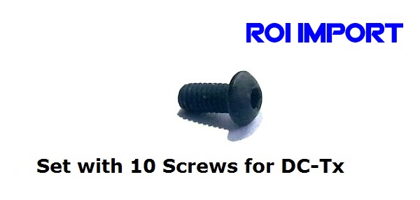 Screws of the Back Cover for DC Tx (10pcs.)