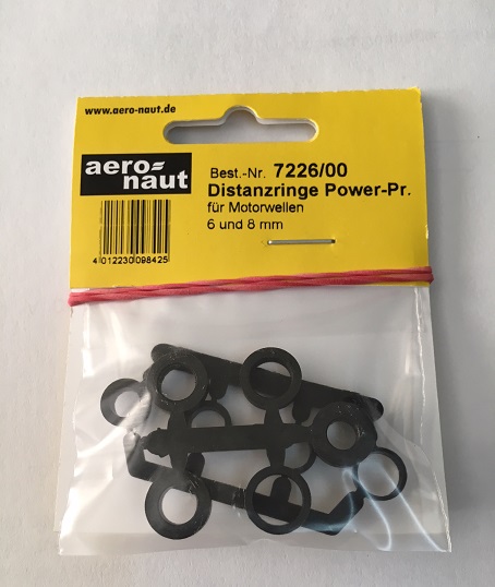 Acoplador helices 6/8 mm