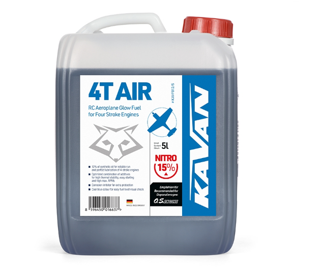 Combustible Glow 4T "KAVAN" air/heli 15% nitro