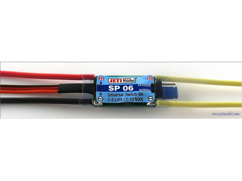 Interruptor electronico JETI SP6 0-15v/6A