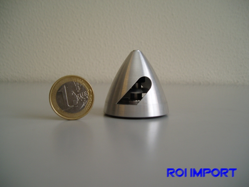 Cono Aluminio hélice fija 30 mm diámetro / eje 3,0 mm
