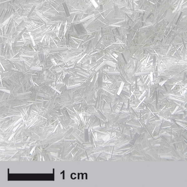 Fibra de vidrio picada 3mm (1 Kg)