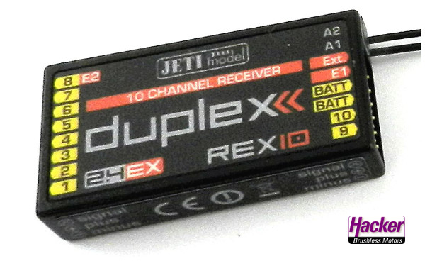 Receptor DUPLEX R10 2,4GHz
