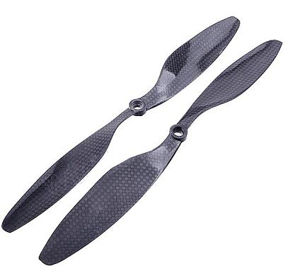 Set propellers 8x4.5 SF Carbon Multicopter (1x R - 1x L)