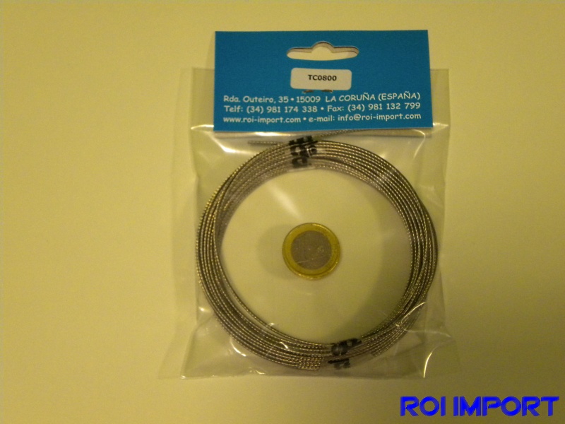 Stainless steel cable Ø 1.3 mm (10 m)
