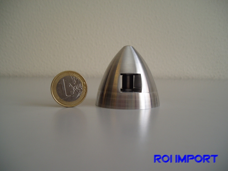 Cono Aluminio hélice fija 50 mm diámetro / eje 5,0 mm