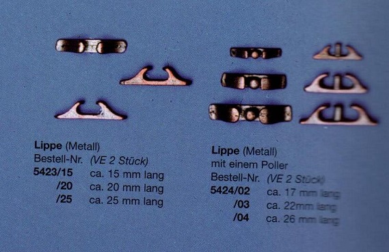Guide capes 20 mm (2 pcs)