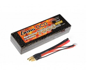 Batería LiPo GENS 7000 mAh 2S 7,4V 50C (Gens Ace Hard Case)